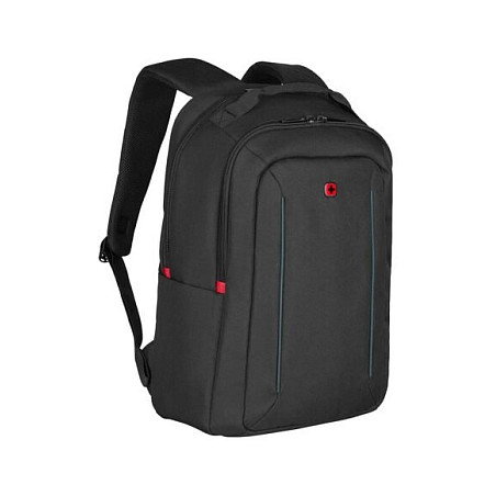 Wenger BQ Mochila para Portátil de 16 pulgadas, Negro