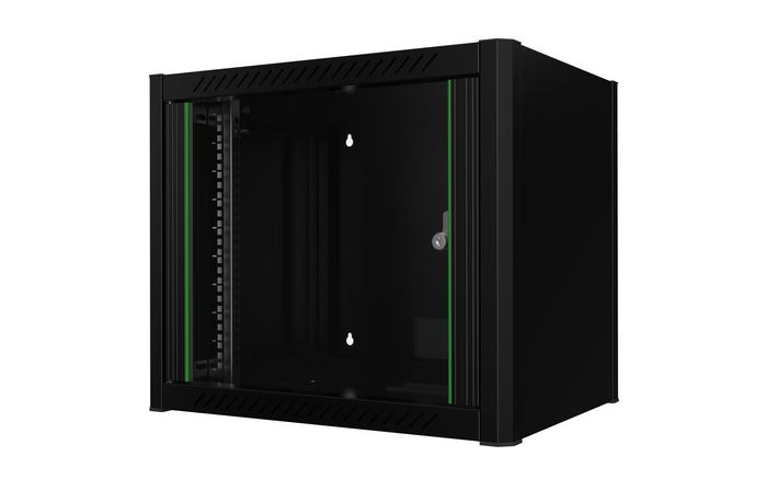 Lanview Armario Rack 19 pol. para Montaje en Pared 9U 60x45 Lanview Armario Rack 19 pol. para Montaje en Pared 9U 60x45
