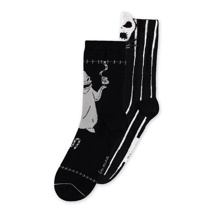 Pesadilla antes de Navidad Pack de 2 Pares de Calcetines 35-38 Pesadilla antes de Navidad Pack de 2 Pares de Calcetines 35-38