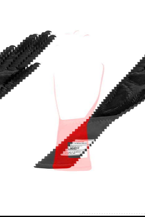 Sparco Guantes Land Rojos Talla 10 S00136610RS Costuras Interiores Conforme FIA 8856-2018