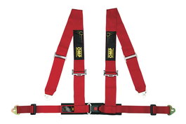 Omp Arnés Offroad 4 Puntos 3+2" Sujeción Mosquetón ECE 16-08 Rojo OMPDA0-0508-B01-061
