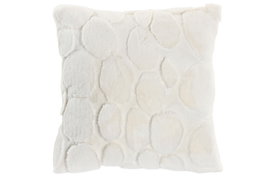 DKD Home Decor Pack de 2 Cojines de Poliéster 45x45 cm Crudo