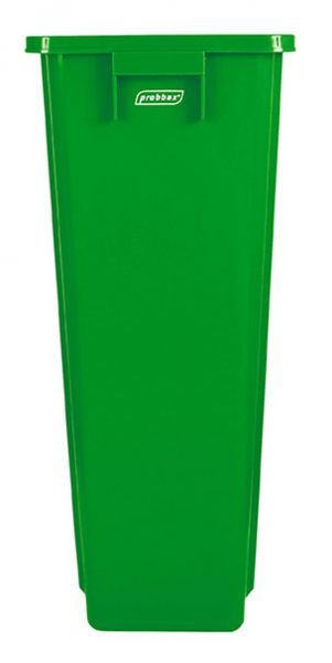 PROBBAX - PB-1090-GRN - Cubo de reciclaje sin tapa - 32 x 46 x 76,2 cm - 80 L