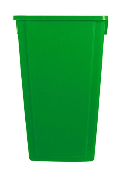 PROBBAX - PB-1090-GRN - Cubo de reciclaje sin tapa - 32 x 46 x 76,2 cm - 80 L