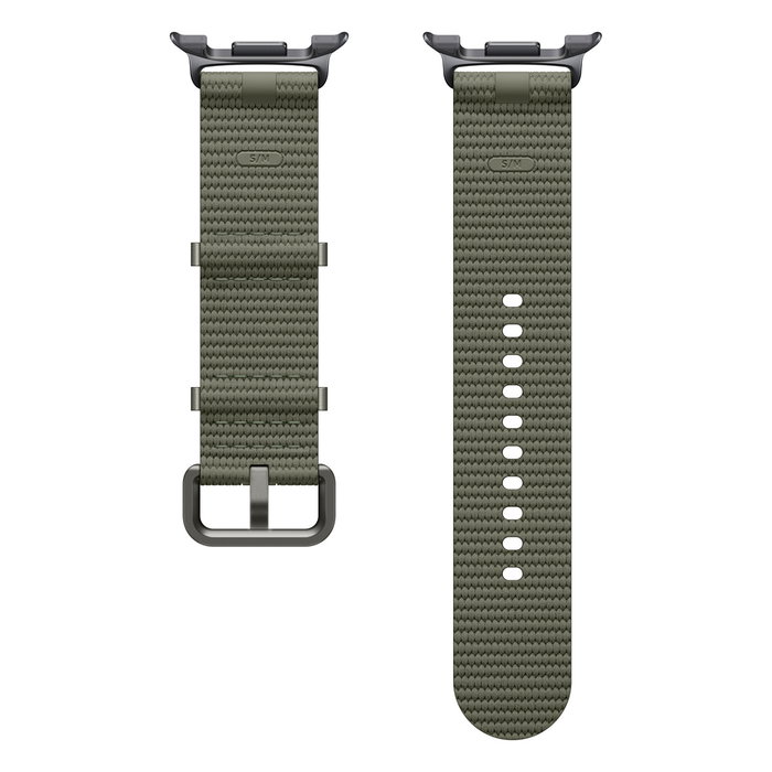 Samsung ET-SOL32SGEGEU Correa Nylon Textil Verde Talla S/M para Galaxy Watch8 | Watch8