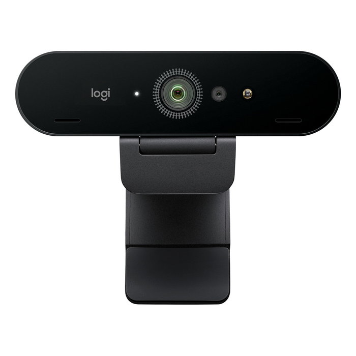 Logitech Logi Dock Focus Room Kit UC WW-9004: Sistema Videoconferencia Personal 4K Ultra HD 90 pps, Webcam BRIO, Zoom 5x, Color Grafito