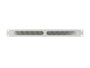 Lanberg Organizador de cables 1U 19 pulg gris con tapa tipo A