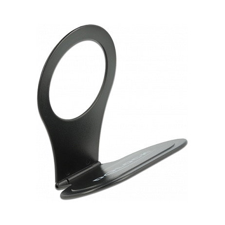DeLOCK Soporte de carga de teléfono móvil para tomacorriente Negro DeLOCK Soporte de carga de teléfono móvil para tomacorriente Negro