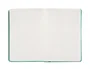 Antartik Cuaderno A4 Tapa Dura con Gomilla, Hojas de Puntos Turquesa, 100 Hojas, 80gr, Certificación FSC