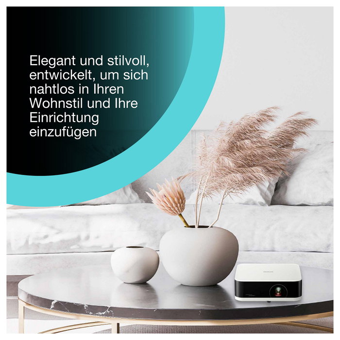 Epson EF-61W Proyector Láser 3LCD, Resolución Full HD 1920 x 1080 (16:9), 700 Lúmenes, Blanco