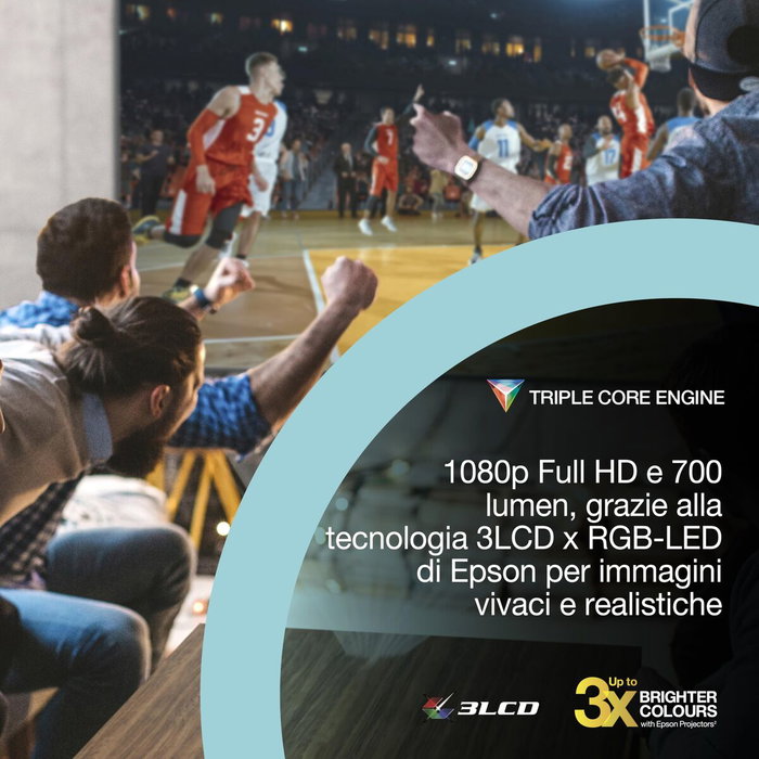 Epson EF-61W Proyector Portátil Smart Full HD Blanco Epson EF-61W Proyector Portátil Smart Full HD Blanco