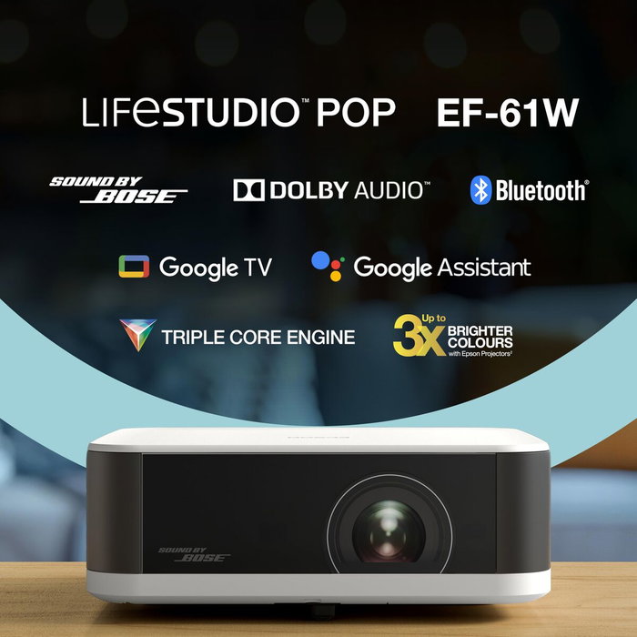 Epson EF-61W Proyector Portátil Smart Full HD Blanco Epson EF-61W Proyector Portátil Smart Full HD Blanco