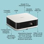 Epson EF-61W Proyector Portátil Smart Full HD Blanco