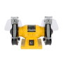 Powerplus Esmeriladora de banco 150 W, 2980 RPM, con 2 muelas abrasivas de Ø150 mm (g36 y g60), cable 2 m, para afilar herramientas
