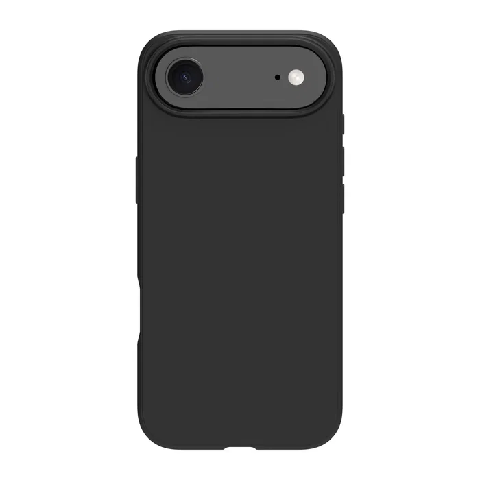 Dbramante1928 Greenland Funda para iPhone 17 Air, Negro, Plástico Reciclado, Resistente a Golpes y Carga Inalámbrica