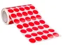 Liderpapel Gomets autoadhesivos círculos rojos 20 mm rollo de 2000 unidades