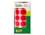 Liderpapel Gomets autoadhesivos círculos rojos 20 mm rollo de 2000 unidades