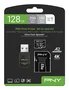 PNY Tarjeta MicroSDXC PRO Elite Prime 128 GB MicroSD UHS-I Clase 10 A2 V30 Hasta 200 MB/s