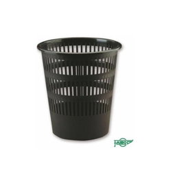 Faibo Papelera Rejilla 307R2 12 L Plástico Reciclado y Reciclable Color Negro