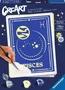 Ravensburger Kit de Pintura por Números CreArt Serie Trend D Zodiac: Piscis