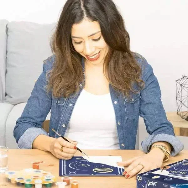 Ravensburger Kit de Pintura por Números CreArt Serie Trend D Zodiac: Piscis Ravensburger Kit de Pintura por Números CreArt Serie Trend D Zodiac: Piscis