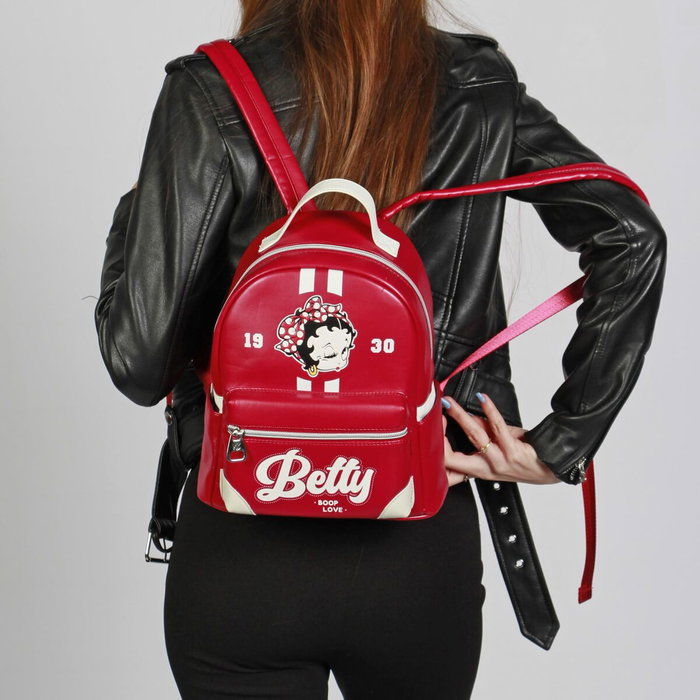 Karactermania Mochila Betty Boop Varsity Burdeos