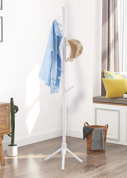 Confortime Perchero Madera Forrado 175cm