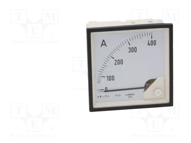 LUMEL Amperímetro para panel EA19 0÷400A AC True RMS 600V
