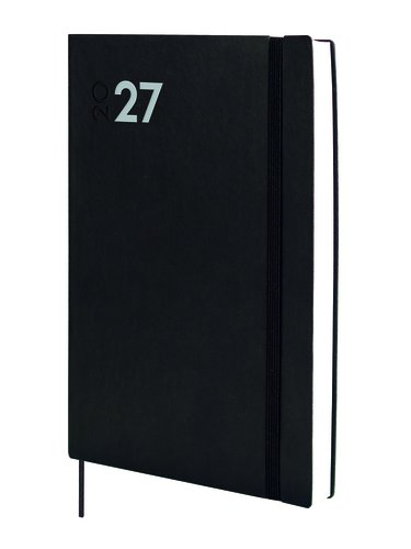 Finocam Agenda Anual 2027 Dynamic Mara Cosida Tapa Flexible Negro Finocam Agenda Anual 2027 Dynamic Mara Cosida Tapa Flexible Negro