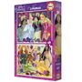 Educa Puzzle 2x48 Piezas Disney Princess, 2 Puzzles Infantiles, Recomendado de 4 a 6 Años, Idiomas: Español e Inglés