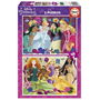 Educa Puzzle 2x48 Piezas Disney Princess, 2 Puzzles Infantiles, Recomendado de 4 a 6 Años, Idiomas: Español e Inglés