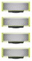 Philips Razor blade QP240 / QP240/50 Silver