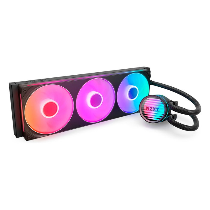 NZXT Kraken Core RGB 360mm AIO Liquid Cooler (Negro) RL-KR36C-B1 NZXT Kraken Core RGB 360mm AIO Liquid Cooler (Negro) RL-KR36C-B1