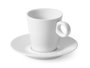 VESSIA Taza de Café con Leche de Porcelana Blanca 280ml (Pack de 24)突出