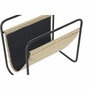 DKD Home Decor Revistero Metal Ratan Natural 39x26x36 cm