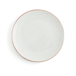 Plato Llano Porcelana Terra Ariane 27 cm