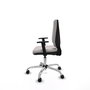 PIQUERAS Y CRESPO Silla de oficina Elche Blanca con Brazos 1D