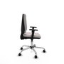 PIQUERAS Y CRESPO Silla de oficina Elche Blanca con Brazos 1D