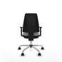 PIQUERAS Y CRESPO Silla de oficina Elche Blanca con Brazos 1D
