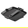 Staub Grillpfanne Induktion Quadratisch 24x24cm Schwarz