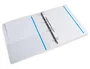 Liderpapel Carpeta Canguro 4 Anillas Mixtas 25mm A4 Plástico Blanco