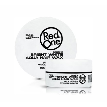 Red One Bright White Aqua Hair Wax 150ml Red One Bright White Aqua Hair Wax 150ml