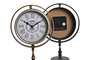 DKD Home Decor Reloj de Sobremesa Hierro y Cristal 16x11,5x32 (Surtido de 2 unidades)