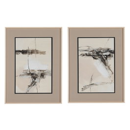 Ixia Cuadro Pintura Abstracto 2/M 60 x 80 cm