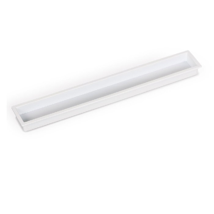Viefe Tirador Embutir Cubic L160 Acabado Negro Mate