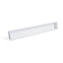 Viefe Tirador Embutir Cubic L160 Acabado Negro Mate