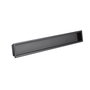 Viefe Tirador Embutir Cubic L160 Acabado Negro Mate