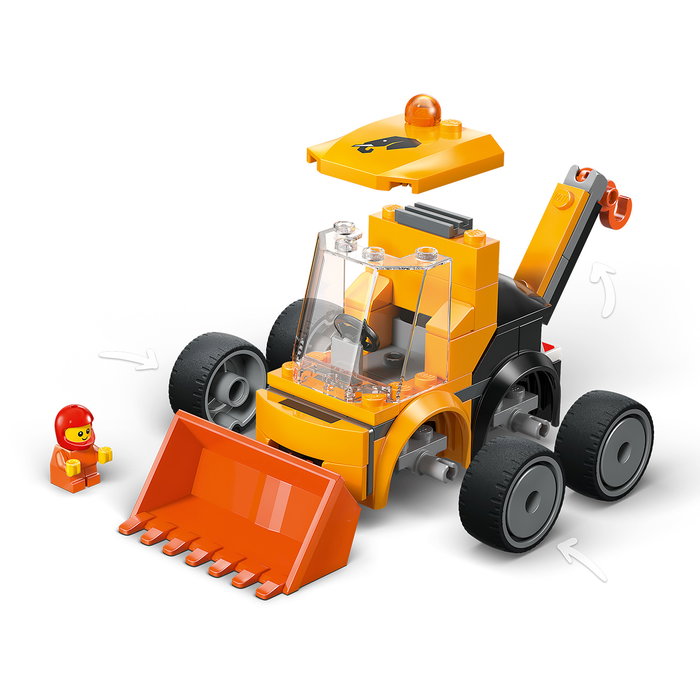 LEGO Cargadora de Obra 60483 Lego City Niños +5 Años