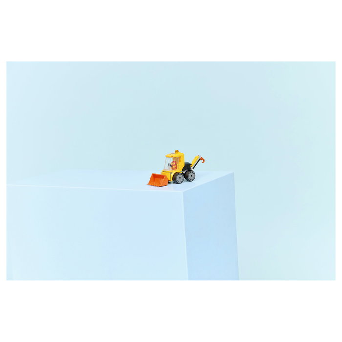 LEGO City 60483 Cargadora de Obra, Juego de Construcción de 61 Piezas