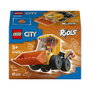 LEGO City 60483 Cargadora de Obra, Juego de Construcción de 61 Piezas